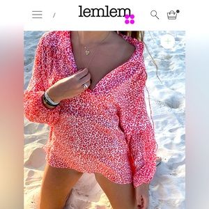 LemLem Halima Blouse NWT Size XS